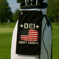 Dei Dei DidnT Earn It Joke Funny Golf Towel