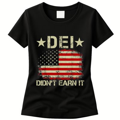 Dei Dei DidnT Earn It Joke Funny Womens T-Shirt