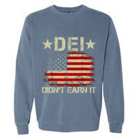 Dei Dei DidnT Earn It Joke Funny Garment-Dyed Sweatshirt