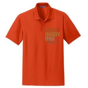 Dada Daddy Dad Bruh Awesome Like My Daughter FatherS Day Dry Zone Grid Polo