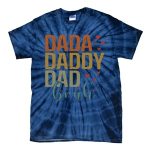 Dada Daddy Dad Bruh Awesome Like My Daughter FatherS Day Tie-Dye T-Shirt