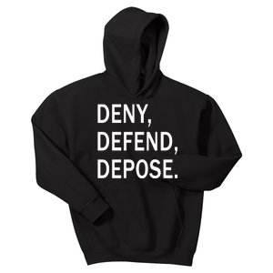 Deny Defend Depose Kids Hoodie