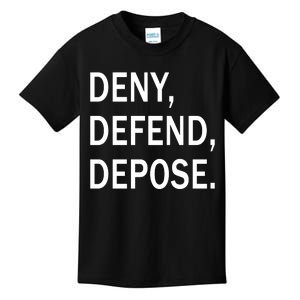 Deny Defend Depose Kids T-Shirt