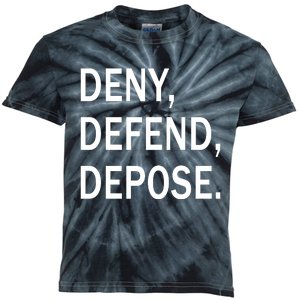 Deny Defend Depose Kids Tie-Dye T-Shirt