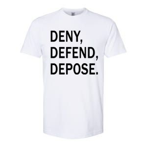 Deny Defend Depose Softstyle CVC T-Shirt