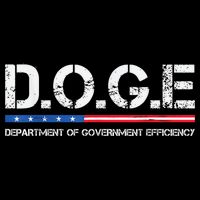 Doge D.O.G.E. Department Of Government Efficiency Stripe Pom Pom Beanie