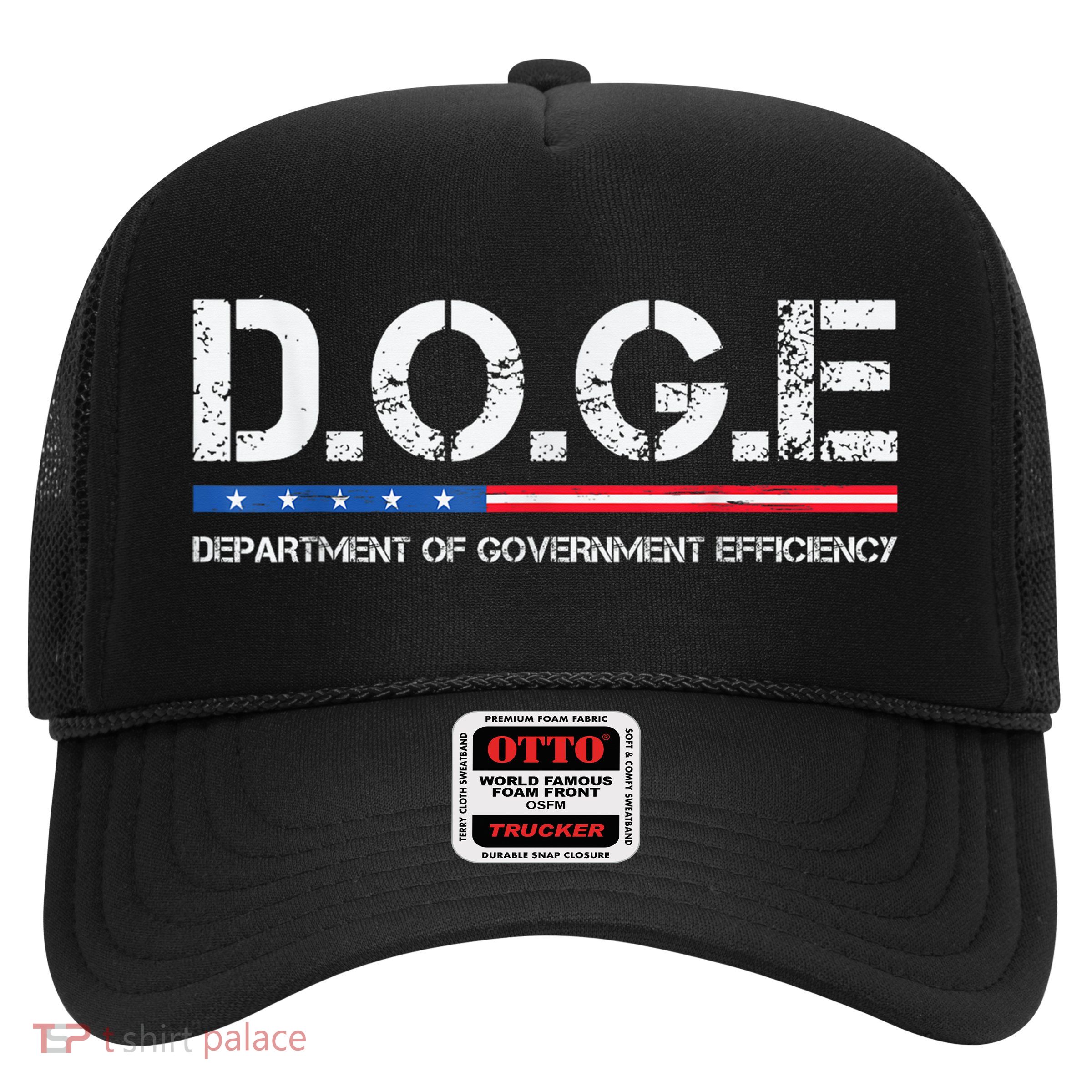 Doge D.O.G.E. Department Of Government Efficiency Trucker Hat