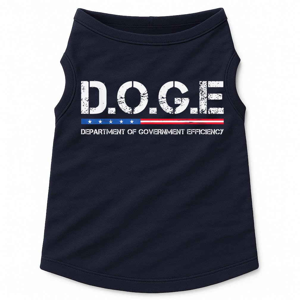 Doge D.O.G.E. Department Of Government Efficiency Doggie Tank