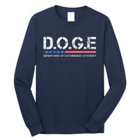 Doge D.O.G.E. Department Of Government Efficiency Long Sleeve Shirt