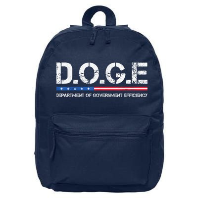 Doge D.O.G.E. Department Of Government Efficiency 16 in Basic Backpack