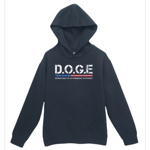 Doge D.O.G.E. Department Of Government Efficiency Urban Pullover Hoodie