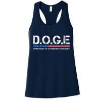 Doge D.O.G.E. Department Of Government Efficiency Womens Tank Top