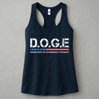 Doge D.O.G.E. Department Of Government Efficiency Womens Tank Top