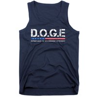 Doge D.O.G.E. Department Of Government Efficiency Tank Top