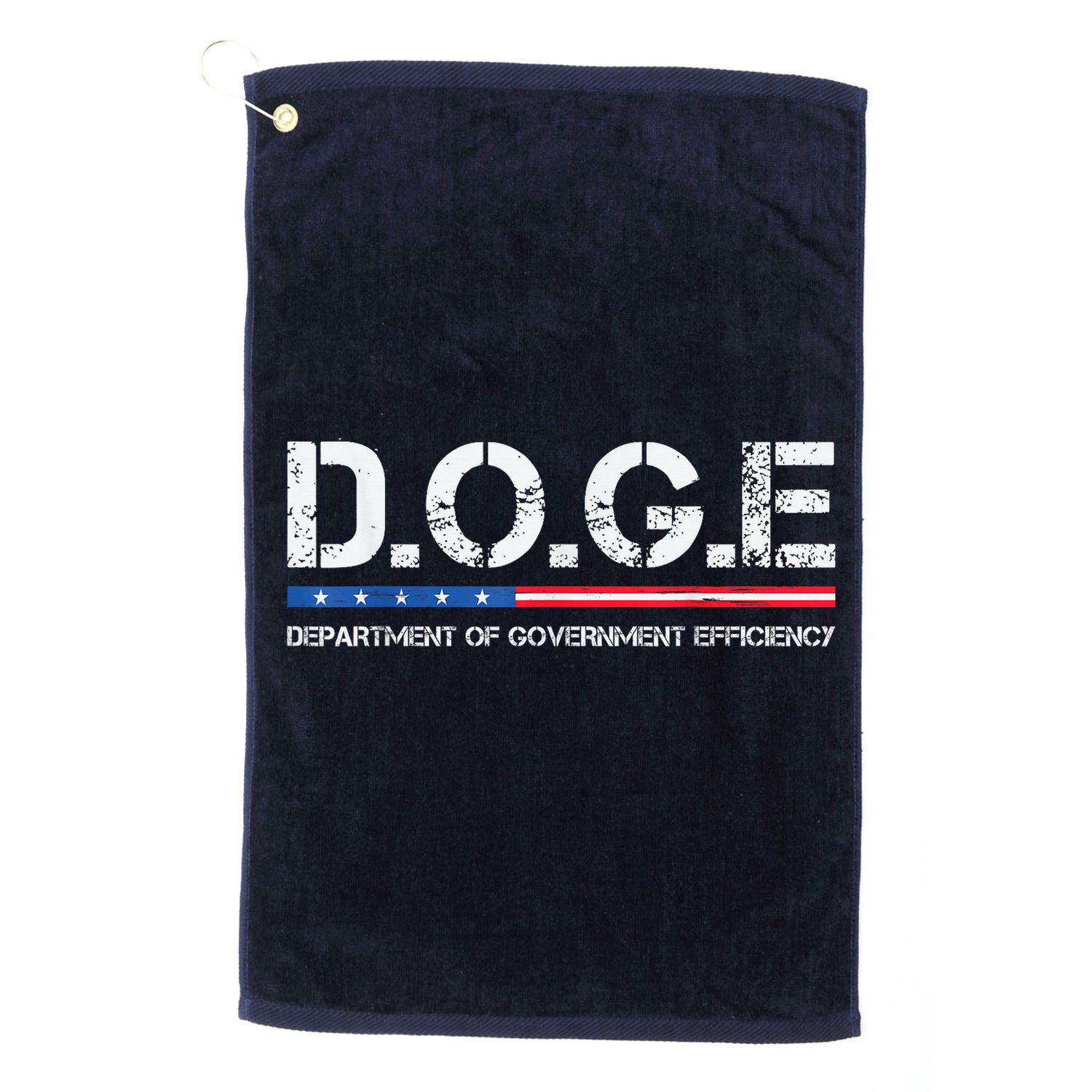 Doge D.O.G.E. Department Of Government Efficiency Golf Towel