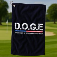 Doge D.O.G.E. Department Of Government Efficiency Golf Towel