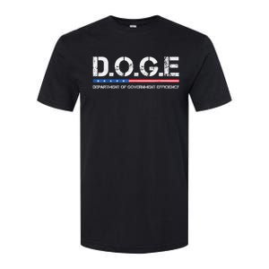 Doge D.O.G.E. Department Of Government Efficiency Softstyle CVC T-Shirt