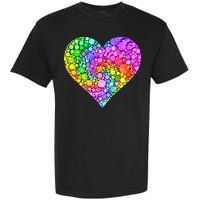 Dot Day Dotted Colorful Heart Of Dots Garment-Dyed Heavyweight T-Shirt