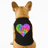 Dot Day Dotted Colorful Heart Of Dots Doggie Tank