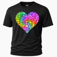 Dot Day Dotted Colorful Heart Of Dots Performance Shirt