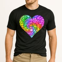 Dot Day Dotted Colorful Heart Of Dots Performance Shirt