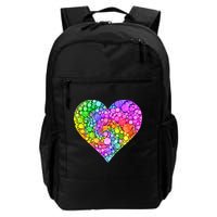 Dot Day Dotted Colorful Heart Of Dots Backpack