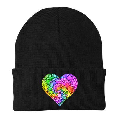 Dot Day Dotted Colorful Heart Of Dots Beanie
