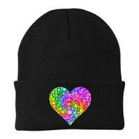 Dot Day Dotted Colorful Heart Of Dots Beanie