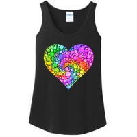 Dot Day Dotted Colorful Heart Of Dots Ladies Essential Tank