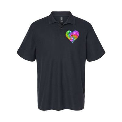Dot Day Dotted Colorful Heart Of Dots Polo