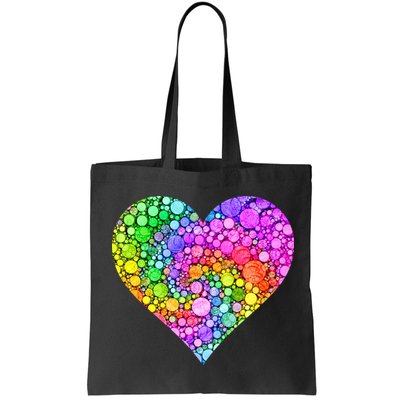 Dot Day Dotted Colorful Heart Of Dots Bag