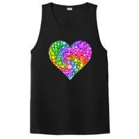 Dot Day Dotted Colorful Heart Of Dots PosiCharge Competitor Tank