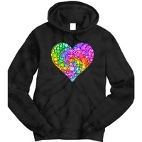 Dot Day Dotted Colorful Heart Of Dots Tie Dye Hoodie