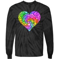 Dot Day Dotted Colorful Heart Of Dots Tie-Dye Long Sleeve Shirt