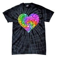 Dot Day Dotted Colorful Heart Of Dots Tie-Dye T-Shirt