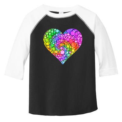 Dot Day Dotted Colorful Heart Of Dots Toddler Fine Jersey T-Shirt