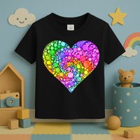 Dot Day Dotted Colorful Heart Of Dots Toddler T-Shirt