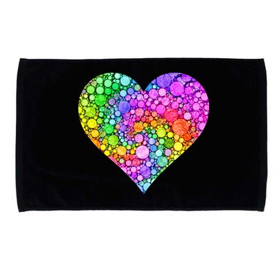 Dot Day Dotted Colorful Heart Of Dots Microfiber Hand Towel