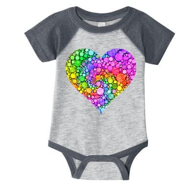 Dot Day Dotted Colorful Heart Of Dots Infant Baby Jersey Bodysuit