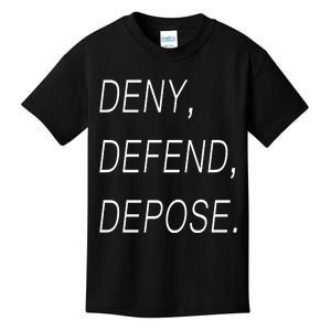 Deny Defend Depose Kids T-Shirt