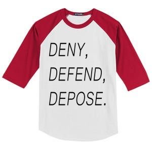 Deny Defend Depose Kids Colorblock Raglan Jersey