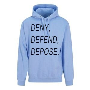 Deny Defend Depose Unisex Surf Hoodie