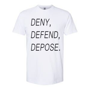 Deny Defend Depose Softstyle CVC T-Shirt