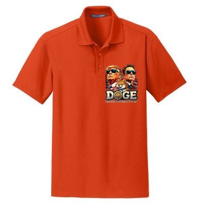 D.O.G.E Doge Department Of Government Efficiency Dry Zone Grid Polo