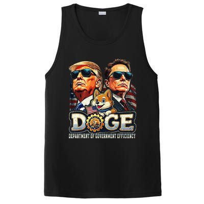 D.O.G.E Doge Department Of Government Efficiency PosiCharge Competitor Tank