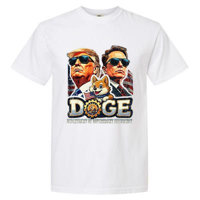 D.O.G.E Doge Department Of Government Efficiency Garment-Dyed Heavyweight T-Shirt