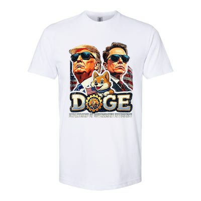 D.O.G.E Doge Department Of Government Efficiency Softstyle CVC T-Shirt