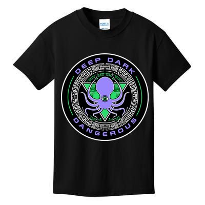 Deep Dark & Dangerous Stargate Acid Kids T-Shirt