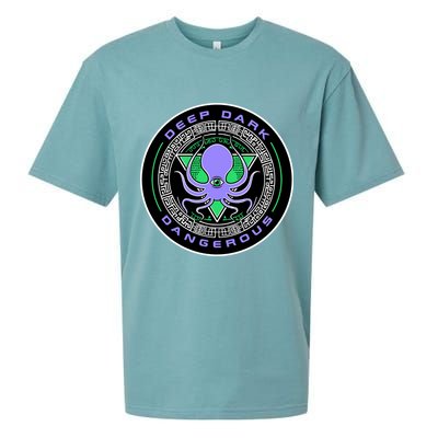 Deep Dark & Dangerous Stargate Acid Sueded Cloud Jersey T-Shirt