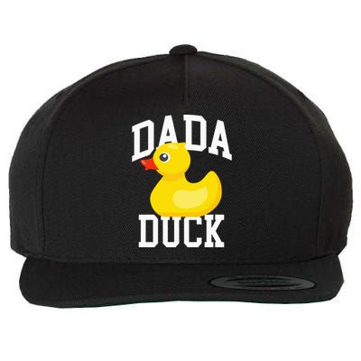 Dada Duck Duck Papa Gift for Duck Love Wool Snapback Cap